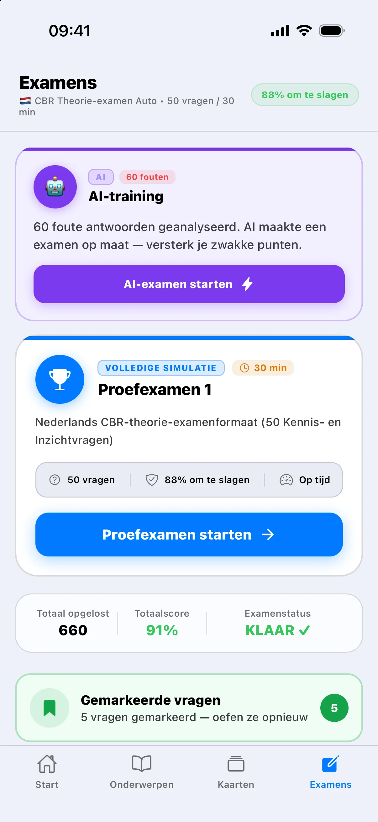 Exam Page