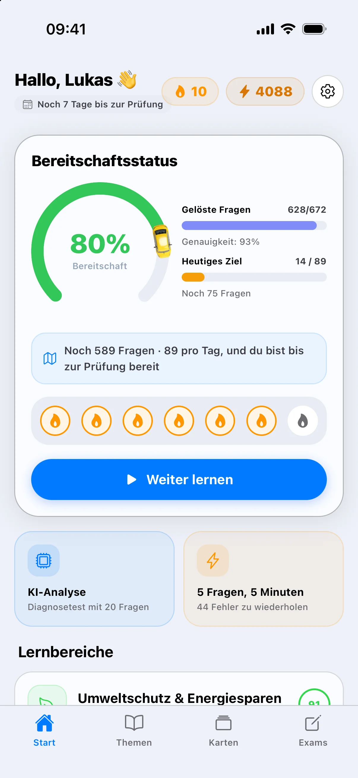Licensify app screenshot