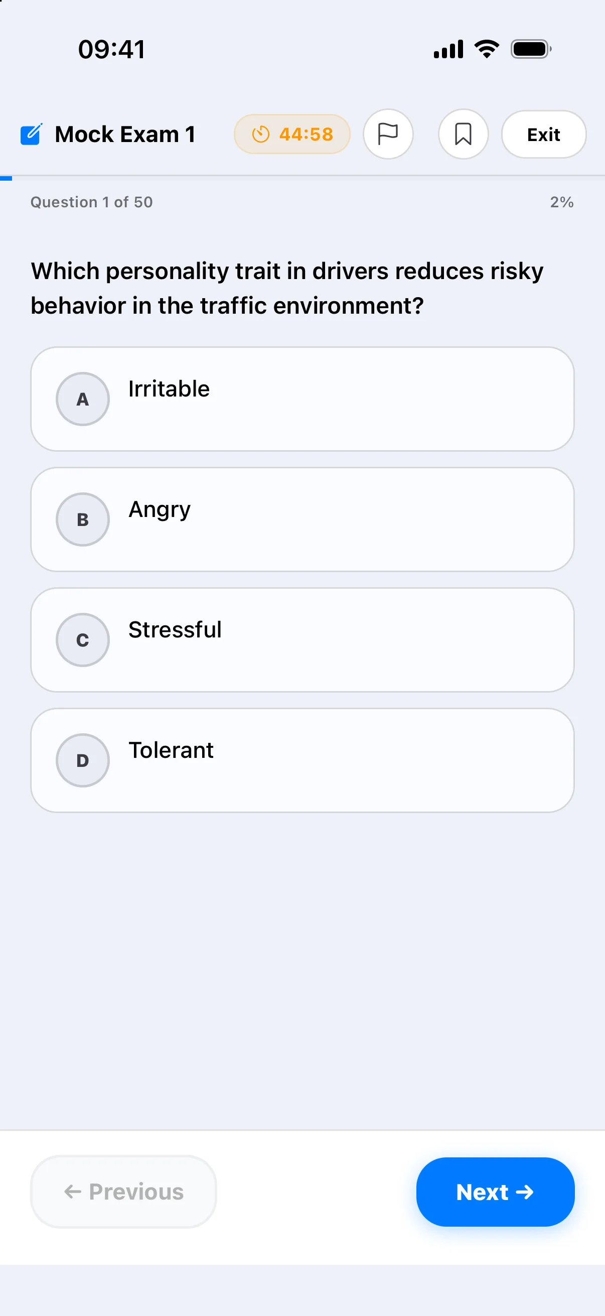 Question Screen