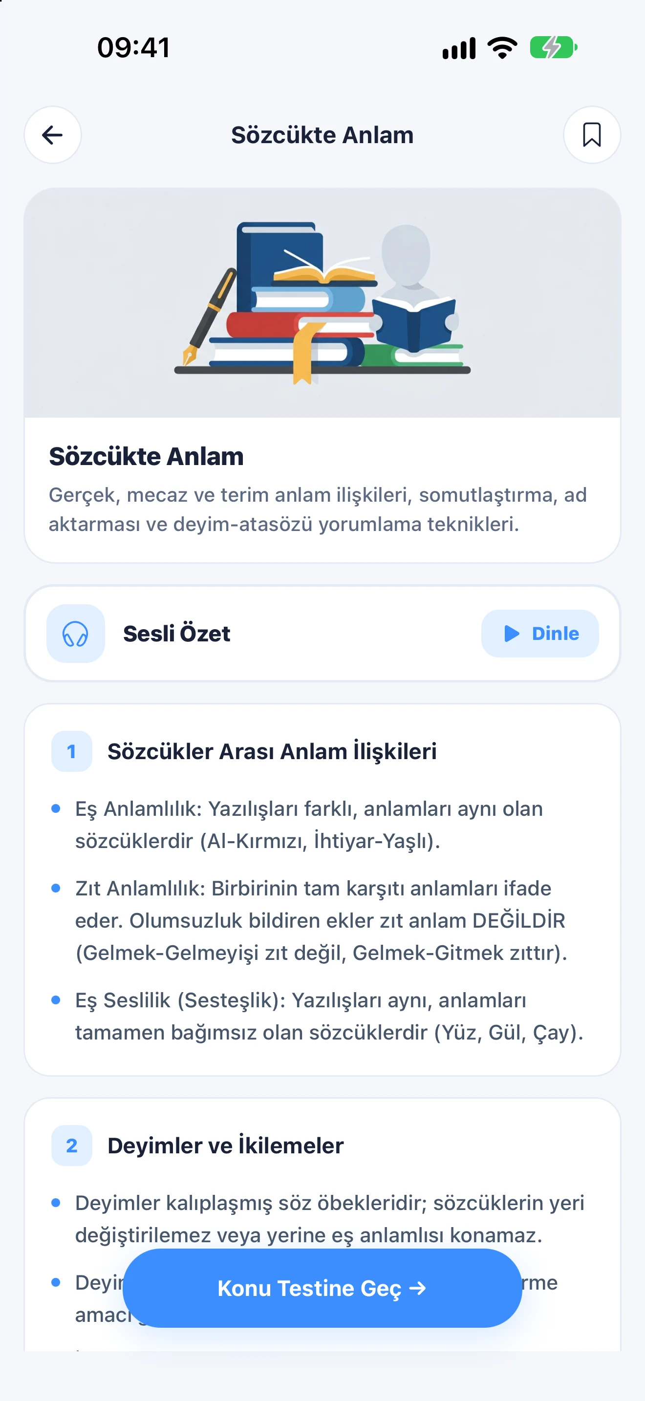 KPSS Active Sesli Konu Özeti ve Ders Notları